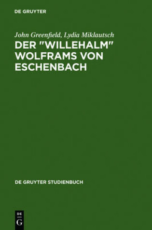 Cover of Der Willehalm Wolframs Von Eschenbach