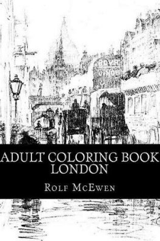 Cover of Adult Coloring Book - London