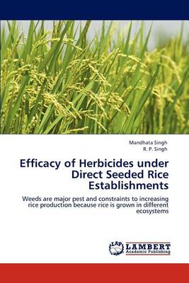 Book cover for Efficacy of Herbicides under Direct Seeded Rice Establishments