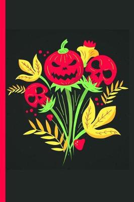 Book cover for Evil Pumpkin and Skulls Weed Flower Heads