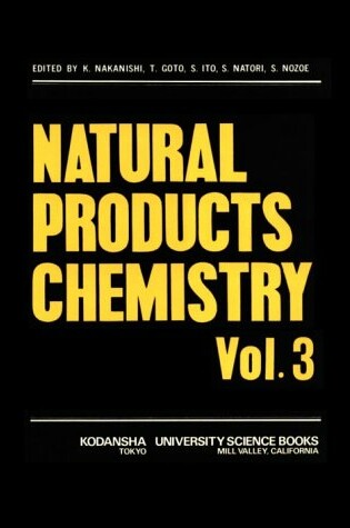 Cover of Natural Products Chemistry Vol 3 Nakanishi