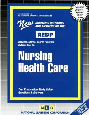 Book cover for NURSING HEALTH CARE