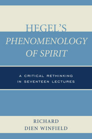 Cover of Hegel's Phenomenology of Spirit