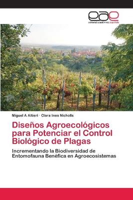 Book cover for Diseños Agroecológicos para Potenciar el Control Biológico de Plagas