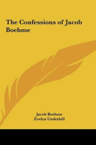 Cover of The Confessions of Jacob Boehme