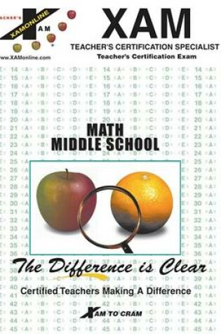 Cover of Instant Mtel Mathematics Middle School