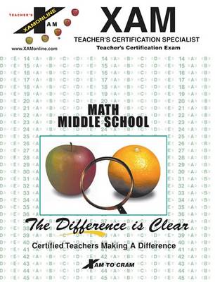 Book cover for Instant Mtel Mathematics Middle School