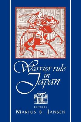 Book cover for Warrior Rule in Japan