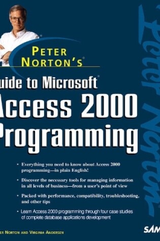 Cover of Peter Norton's Guide to Access 2000 Programming