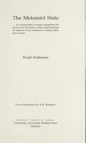 Book cover for The Metamict State