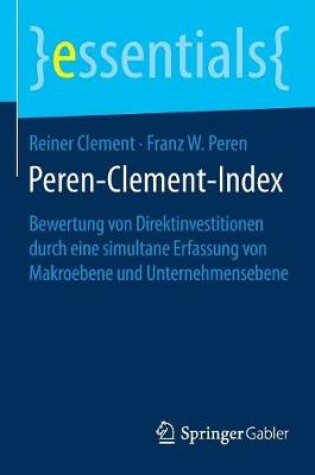 Cover of Peren-Clement-Index