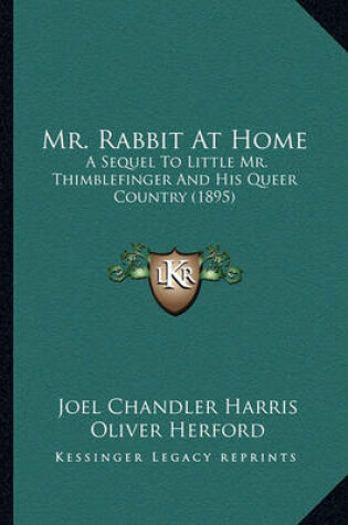 Cover of Mr. Rabbit at Home Mr. Rabbit at Home
