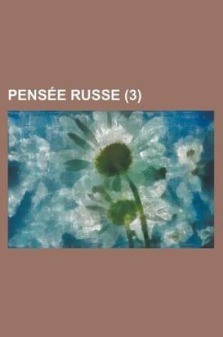 Cover of Pensee Russe (3)