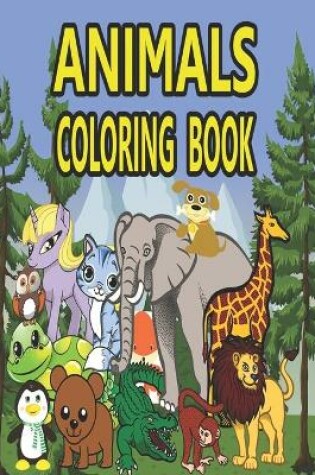 Cover of Animals Coloring Book