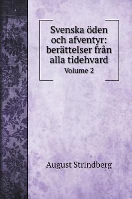 Book cover for Svenska öden och afventyr