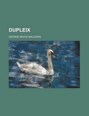 Book cover for Dupleix