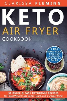 Book cover for Keto Air Fryer Cookbook