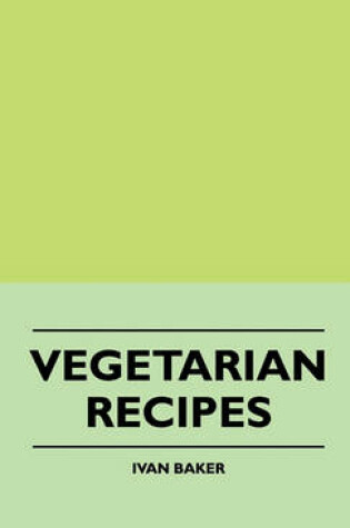 Cover of Vegetarian Recipes