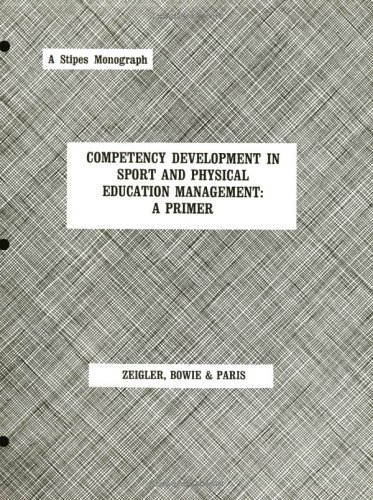 Book cover for Competency Development in Sport and Physical Education Management