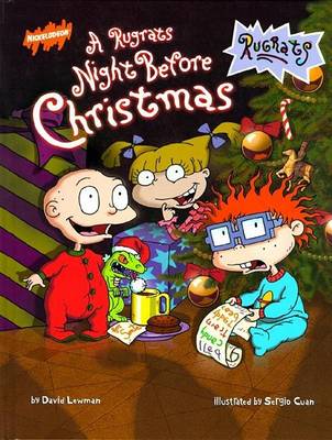 Book cover for A Rugrats Night Before Christmas