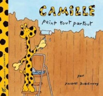 Book cover for Camille peint tout partout