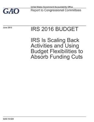 Book cover for IRS 2016 Budget