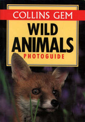 Book cover for Collins Gem Wild Animals Photoguide