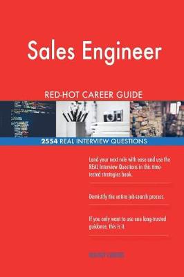 Book cover for Sales Engineer RED-HOT Career Guide; 2554 REAL Interview Questions