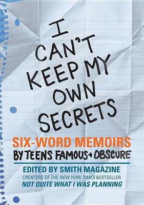 Book cover for I Can't Keep My Own Secrets