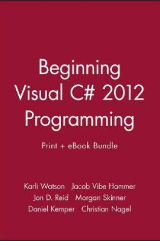 Cover of Beginning Visual C# 2012 Programming Print + eBook Bundle