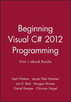 Book cover for Beginning Visual C# 2012 Programming Print + eBook Bundle