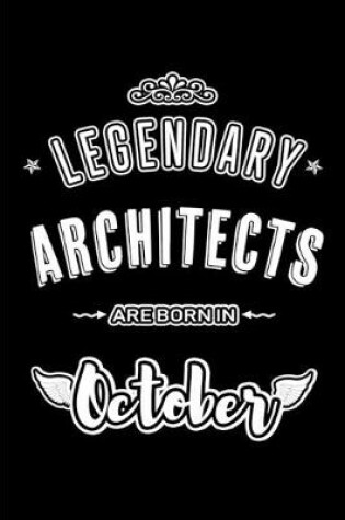 Cover of Legendary Architects are born in October