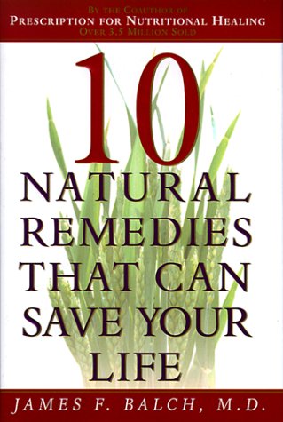 Book cover for Ten Natural Remedies That Can Save Your Life