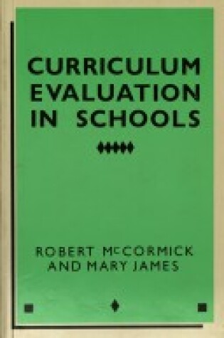 Cover of Curriculum Evaluation in Schools