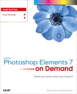 Book cover for Adobe Photoshop Elements 7 on Demand