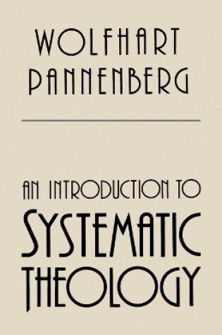 Cover of An Introduction to Systematic Theology