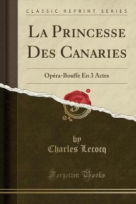 Book cover for La Princesse Des Canaries