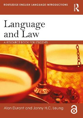 Book cover for Language and Law