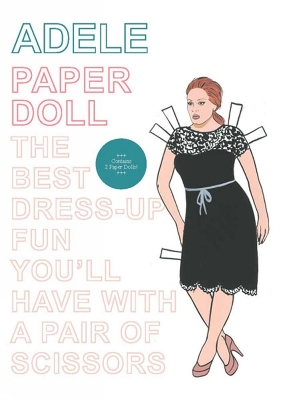 Book cover for Adele Paper Doll