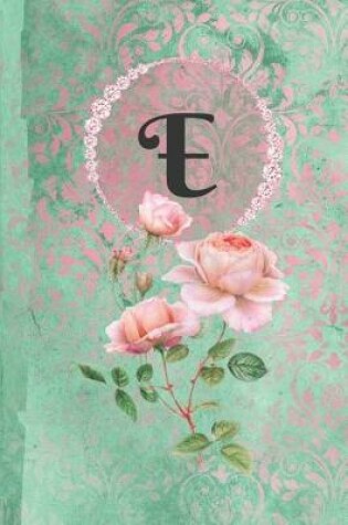 Cover of Personalized Monogrammed Letter E Journal