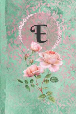 Book cover for Personalized Monogrammed Letter E Journal