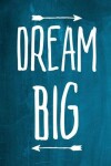 Book cover for Chalkboard Journal - Dream Big (Aqua)