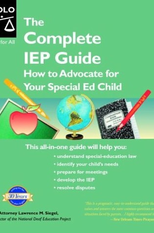 Cover of The Complete IEP Guide