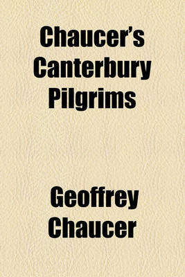 Book cover for Chaucer's Canterbury Pilgrims