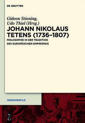 Book cover for Johann Nikolaus Tetens (1736-1807)