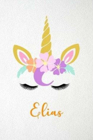 Cover of Elias A5 Lined Notebook 110 Pages