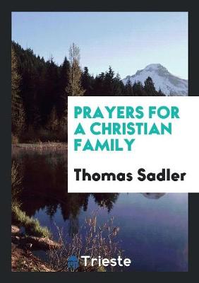 Book cover for Prayers for a Christian Family