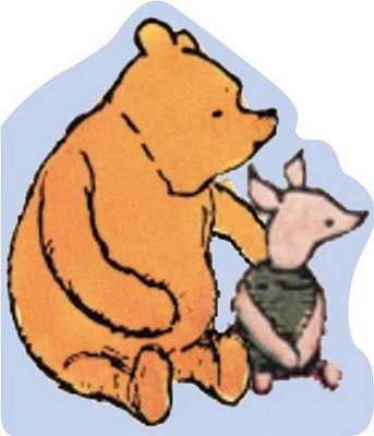 Book cover for Pooh and Piglet Giant Board Book