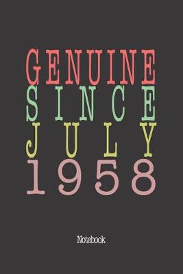 Book cover for Genuine Since July 1958