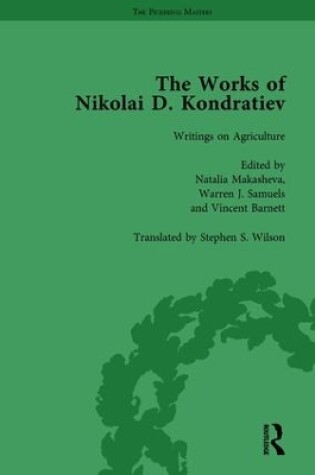 Cover of The Works of Nikolai D Kondratiev Vol 3